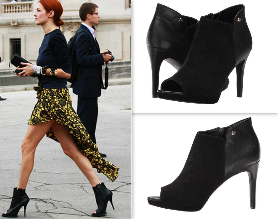 NOU! Cizme botine elegante Calvin Klein