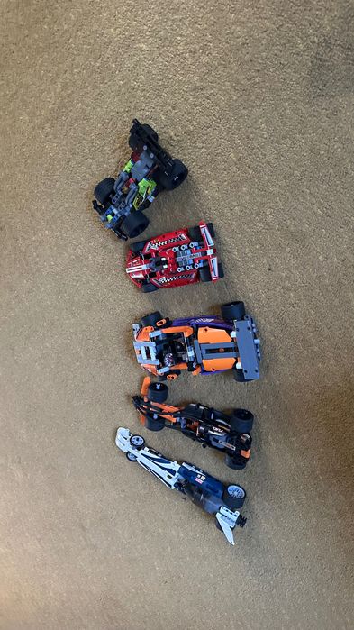 5 seturi Lego Technic 42033 42026 42011 42072 42048 NU VAND LA BUCATA