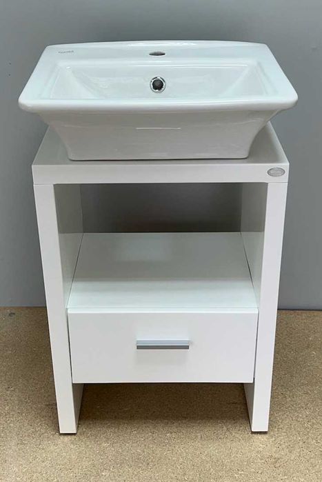 Бяла мивка за баня SMART 50 – порцелан Gravena Италия | нова Daisy 13