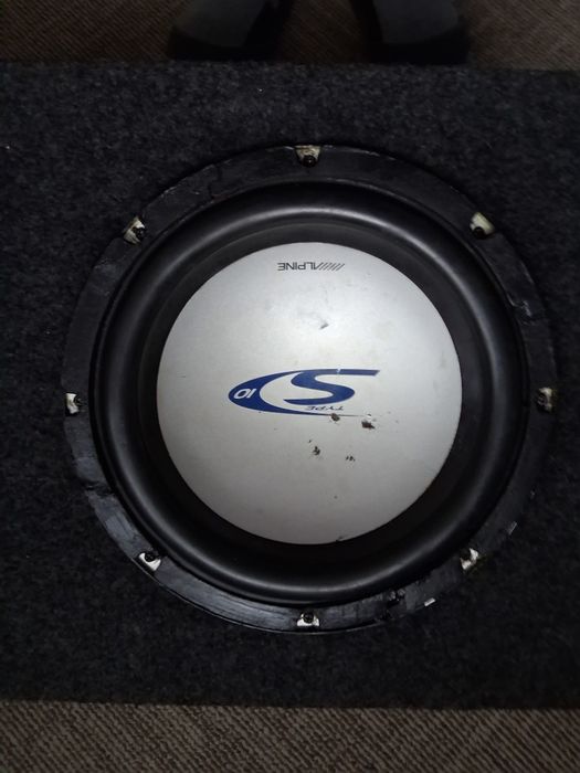 Subwoofer auto Alpine 600W