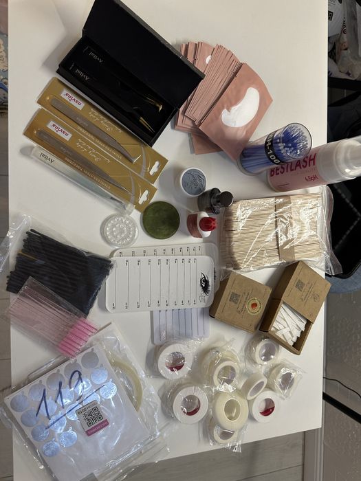 Продам набор материалов для наращивания ресниц