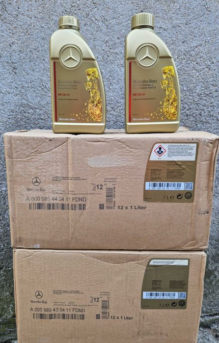 Масло Mercedes-5w-30, 5w-40 и масло за автоматична скоростна кутия