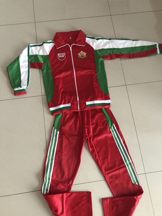 България - мъжки/детски екип(червен,зелен или бял) - полиестер лукс