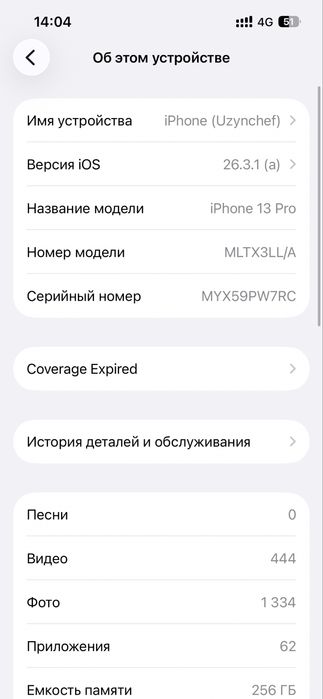 Iphone 13pro 256Gb