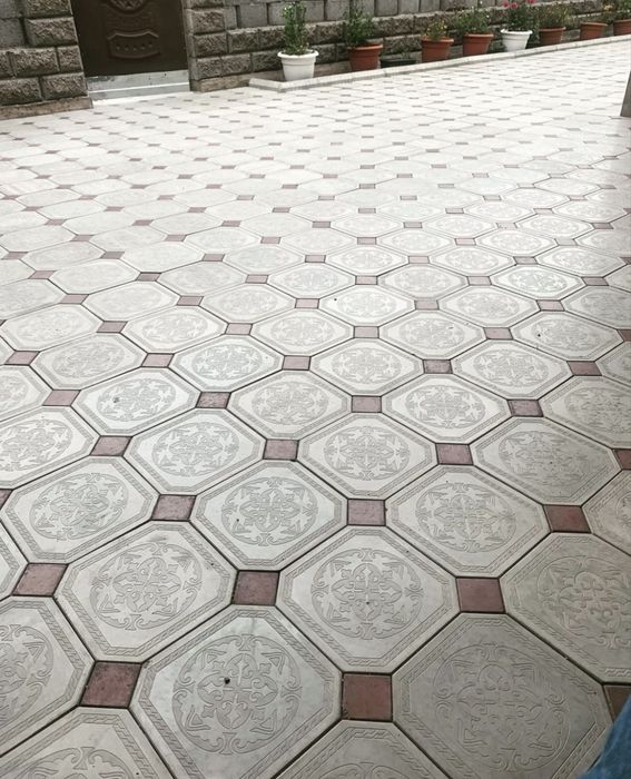 Укладка брусчатки