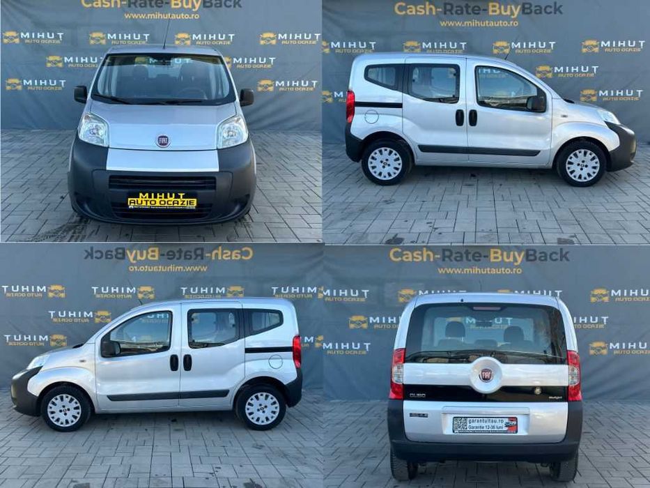 Fiat Qubo 1.3 Diesel (80 CP) 2015 Euro 6 | Rate fixe | Garantie