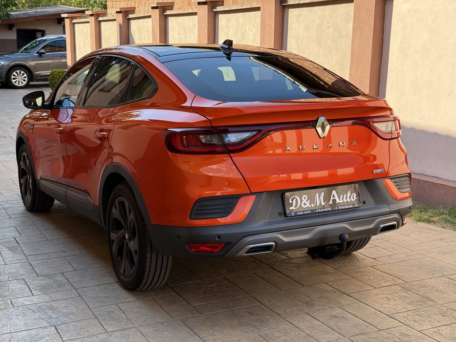 Renault Arkana 1.6 Hybrid E-Tech RS-line cu RAR, Garantia  Group Renault, Apple Carplay
