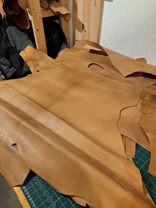 Piele tabacita, piele la metru, leather handmade