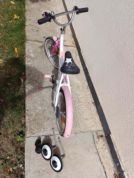Bicicleta copii/fete, roti 16", varsta 5-7 ani
