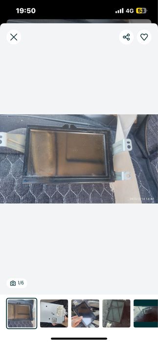 штатный дисплей lexus rx 300