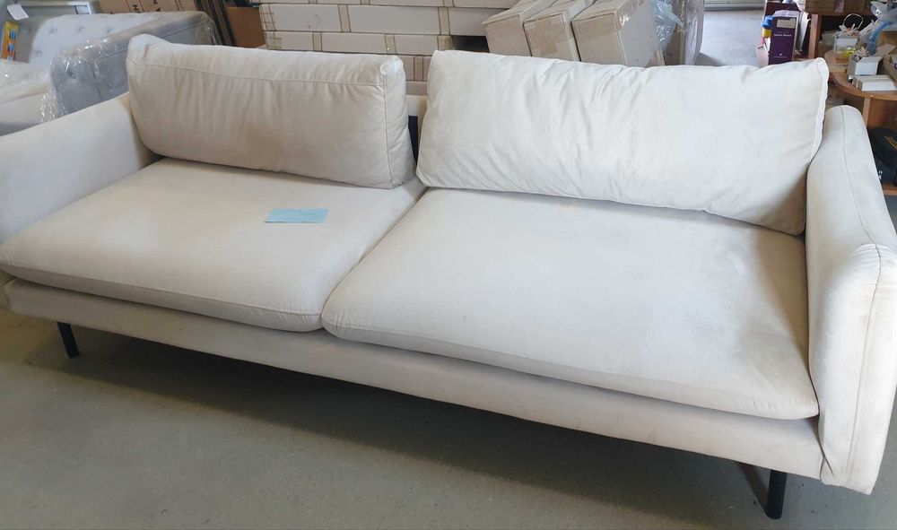 Canapea calitate din catifea cu 4 locuri, Beliani