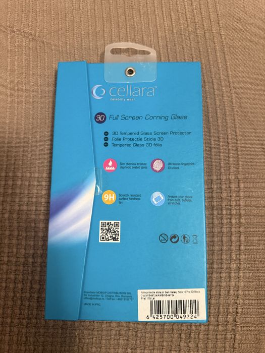 Folie Cellara, Noua, Samsung Note 10 Pro