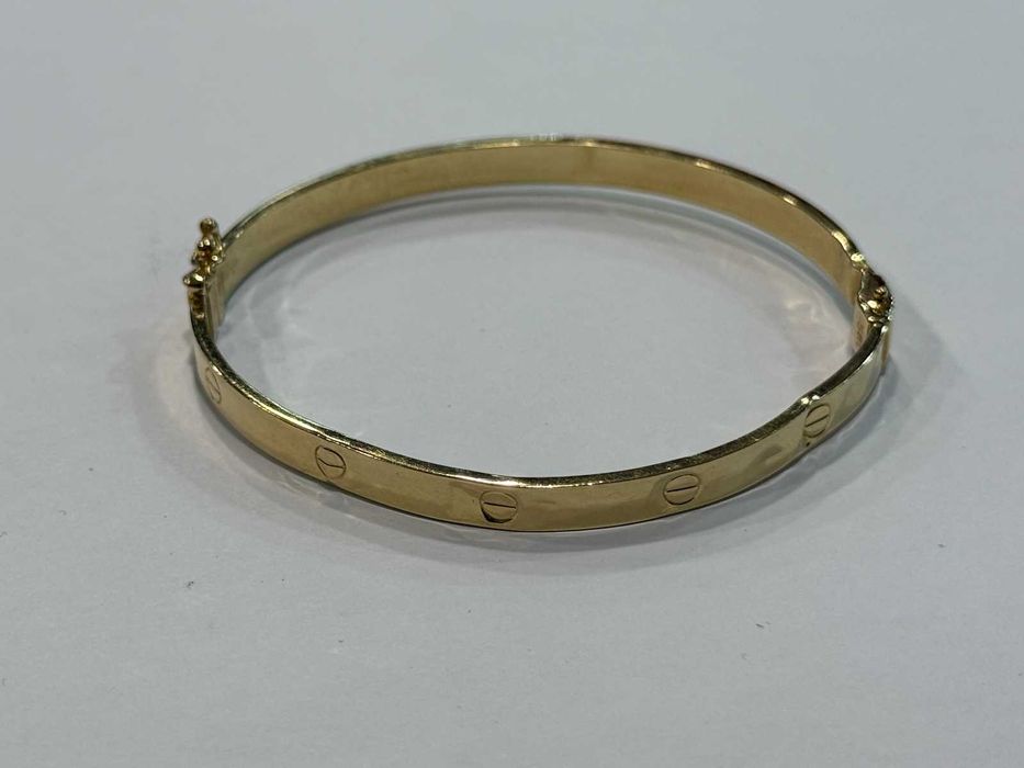 Златна дамска гривна Cartier – 14К, 5.81
