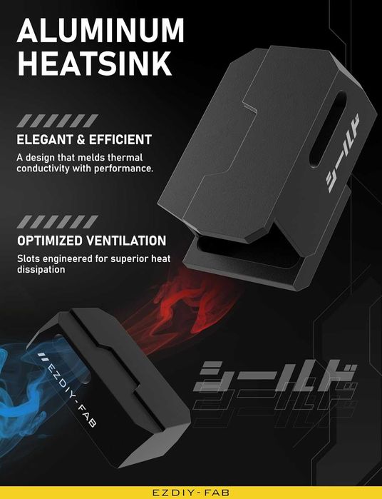 EZDIY-FAB Adaptor alimentare sursa PSU GPU PCIe 8 pini,90 grade,2 buc