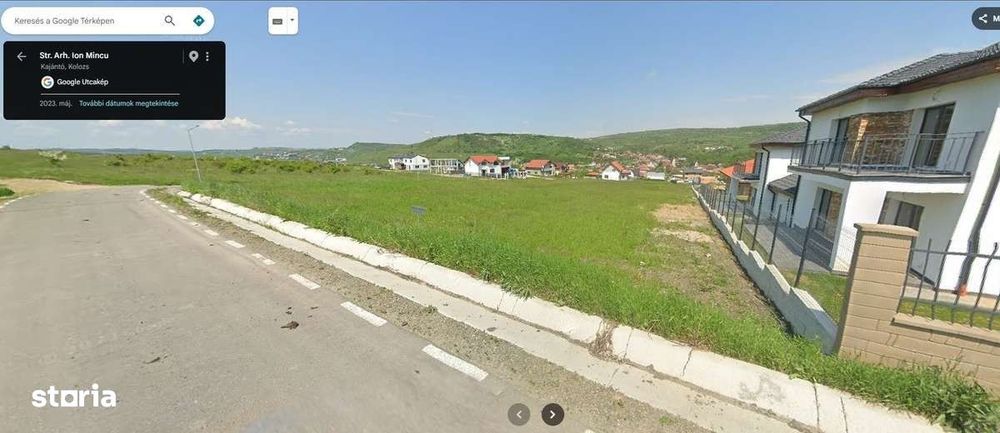 Teren intravilan de vânzare Chinteni, cu o priveliste pe satul vechi