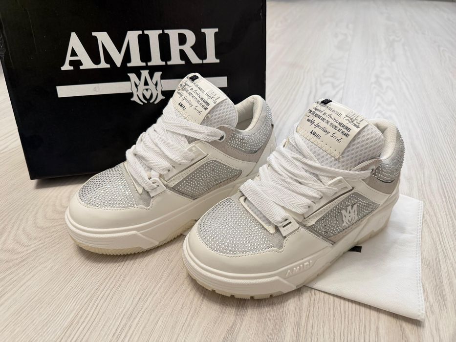 Adidasi AMIRI Laced | Amiri Gri Cu Pietre | Amiri baieti | fete