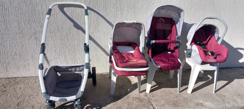 Детска количка от 4 части