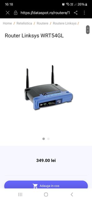 Router net Linksys