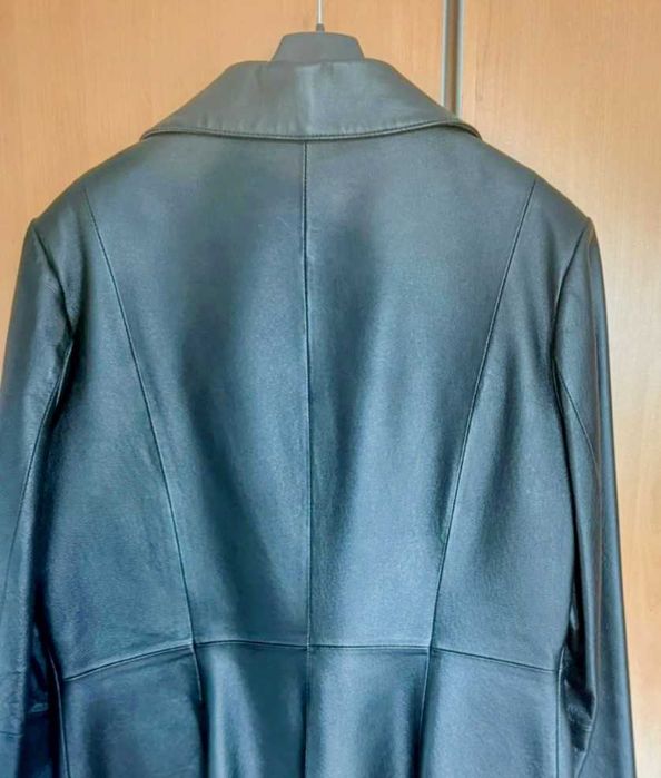 Palton Piele Naturală KENVELO – Look Elegant, Stare Excelentă