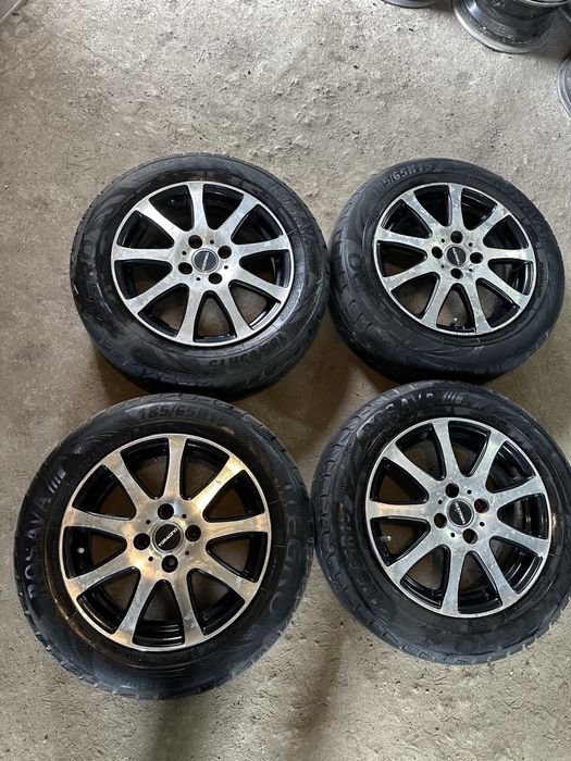 R15 PCD 4*100 Комплект диское резиной 185/65