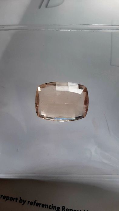 Изключителен камък GIA morganite морганит 22.37 ct