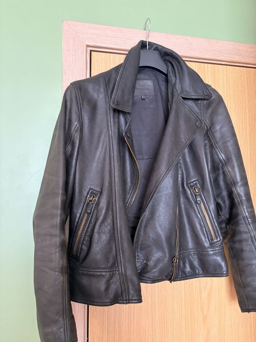 Кожено яке Massimo dutti