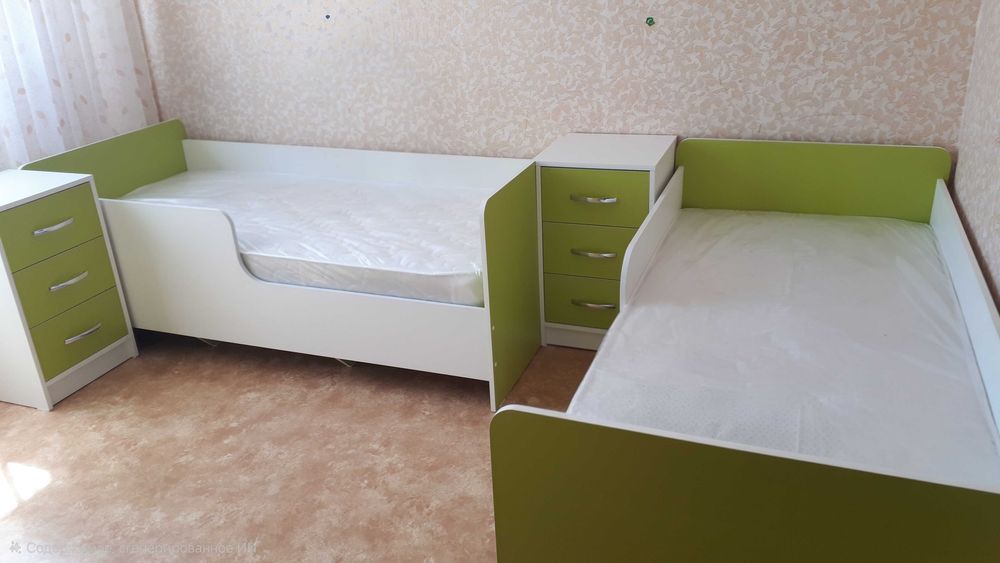 Кровати детские, с матрасами