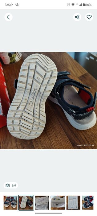 Crocs #10, GEOX #28 и детски аква обувки #25 , Aqua choes