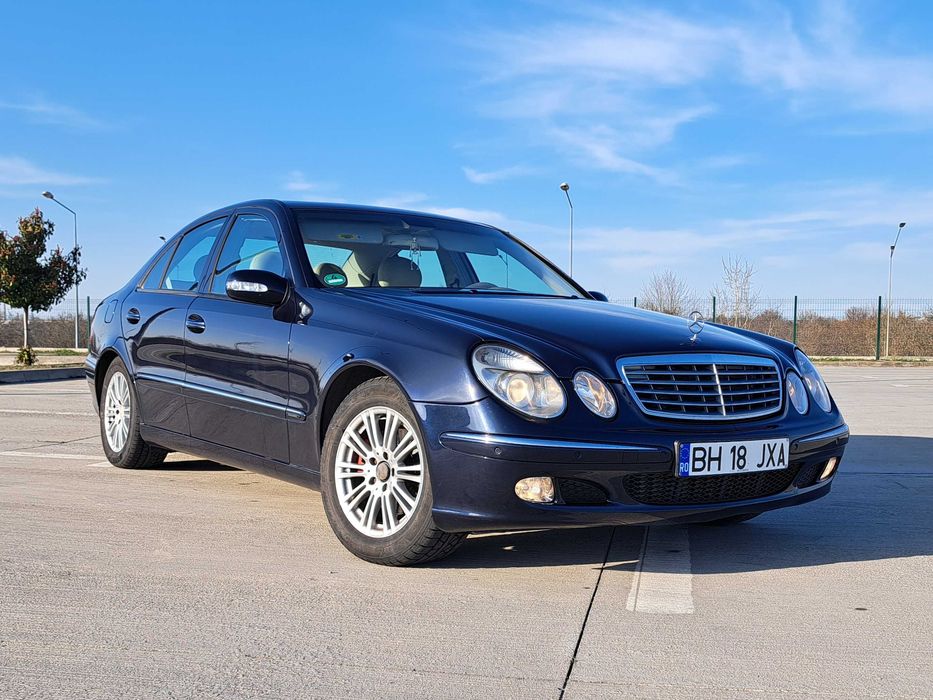 Mercedes-Benz E200 Kompressor + gpl, Euro 4, SBC Nou!, Piele, Automata, Trapa