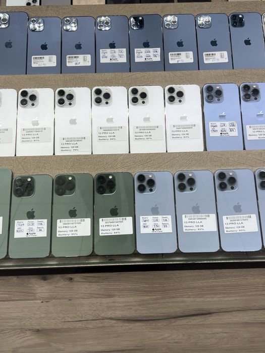 Iphone 13 pro xotira 128 region LLA