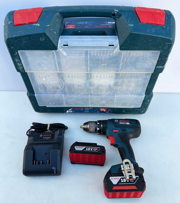 BOSCH GSB 18V-28 - Акумулаторен ударен винтоверт като нов!