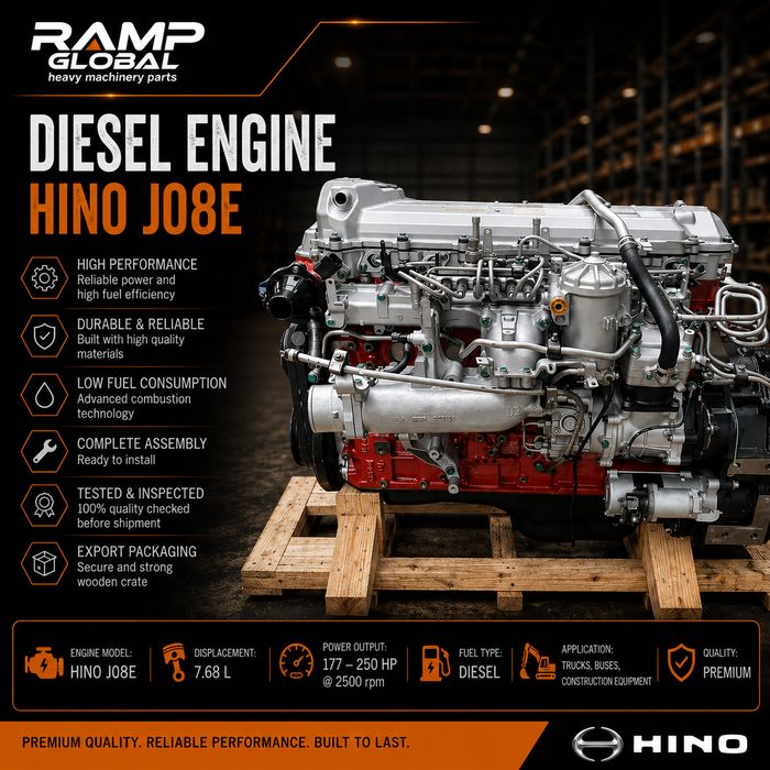 Двигатель Hino J08E