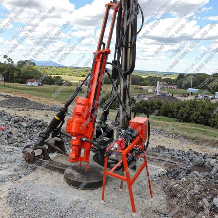 Электрические буровые установки Kaishan серии KQD, глубина до 50м