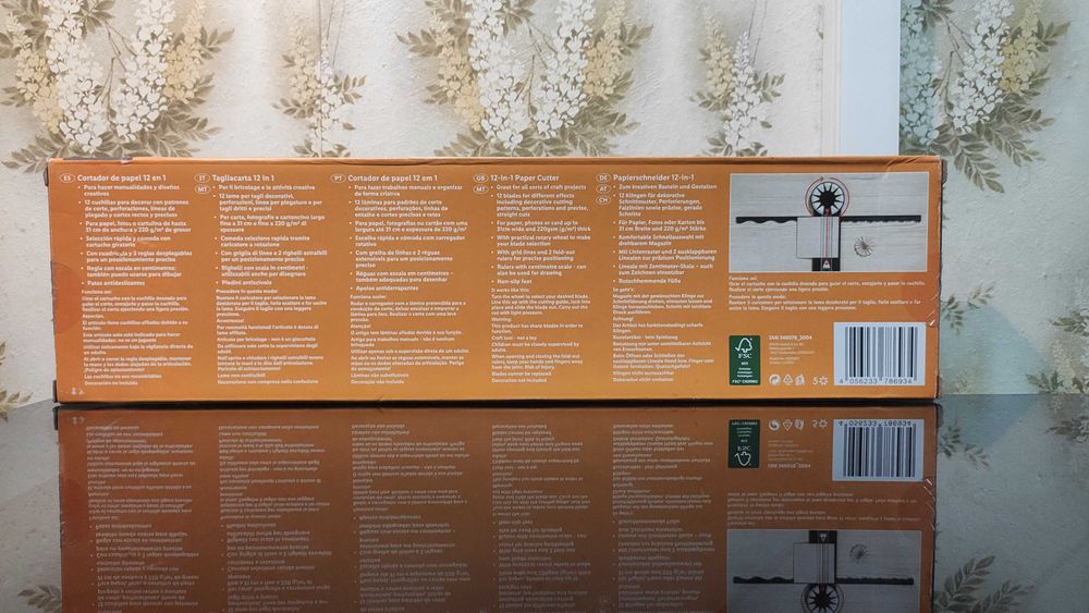 Резак для бумаги 12 в 1 - фигурная резка (Германия)