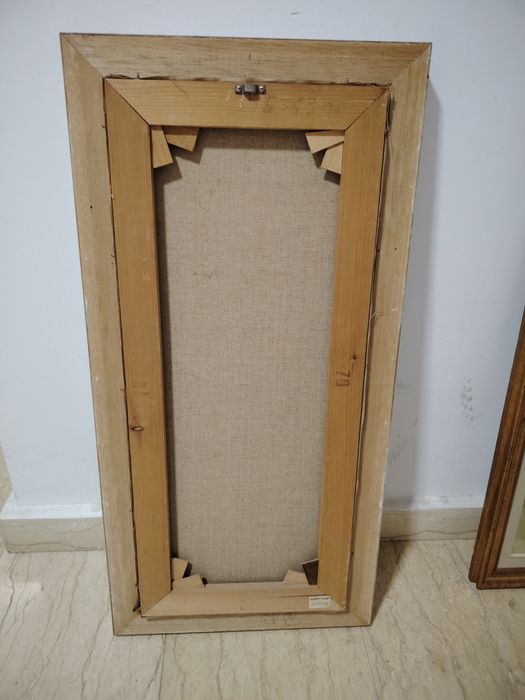 Ulei pe pânză natura statica o lucrare veche deosebita semnată încadra