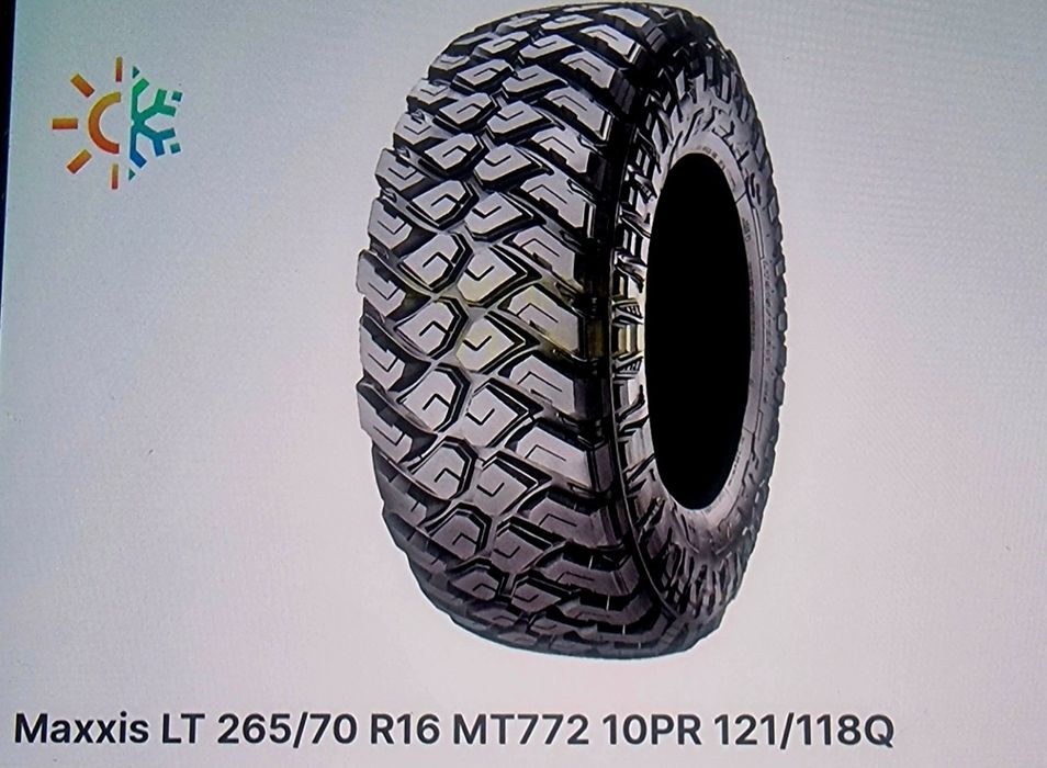 265 70 16 Maxxis MT772  10PR 121/118Q 4бр Замъка Ямбол Maxxis Maxxis