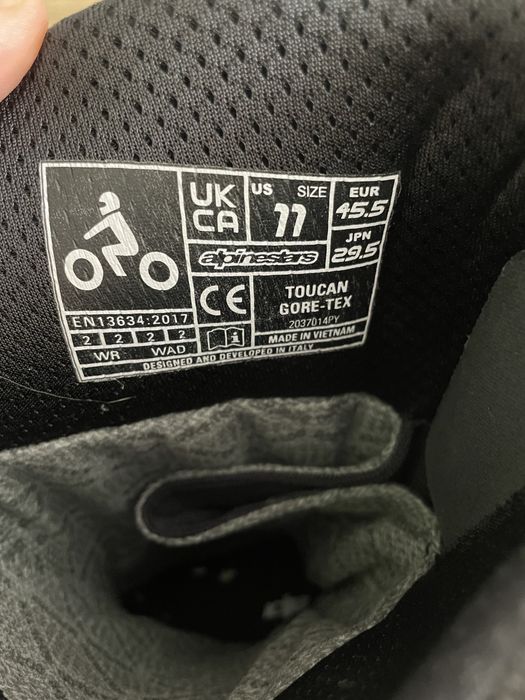 Ботуши за мотор Alpinestars Toucan Gore-Tex 45.5