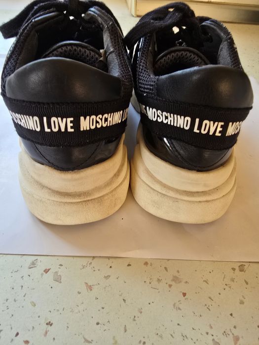 Pantofi piele femei 36 "Love Moschino"