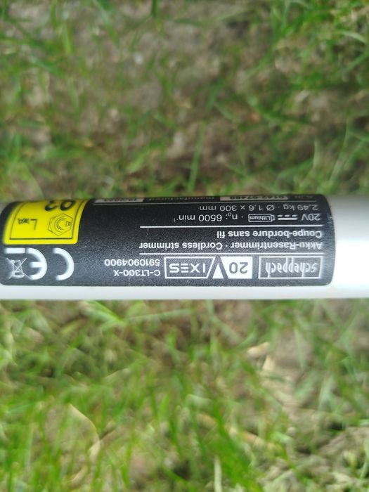 Trimmer iarba fara cablu Schepach nefolosit ix20