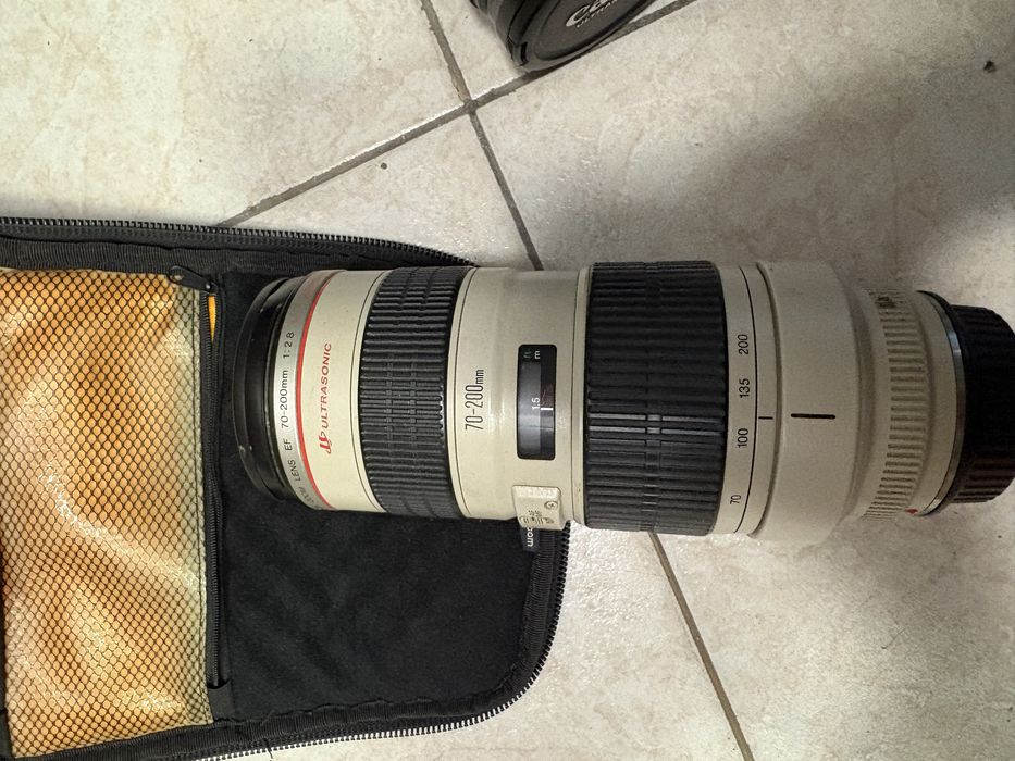 Фотоапарат Canon с два обектива Canon