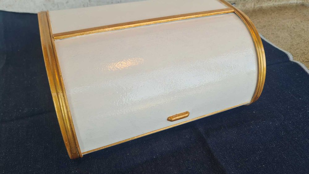 Хлебница металлическая СССР