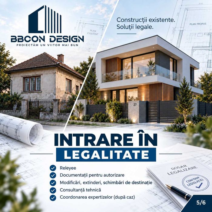 Intrare în legalitate construcții Baia Mare | PAC | BBCON DESIGN