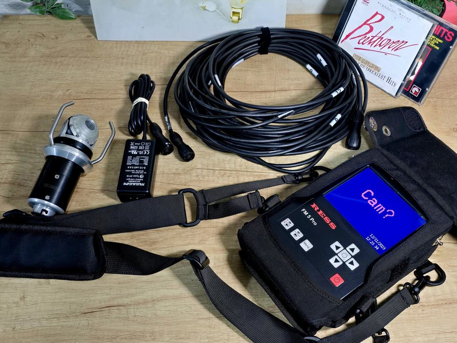 Endoscop/boroscop RESS Monitor FM5-kit cameră ȚEVI/conducte/tuburi !