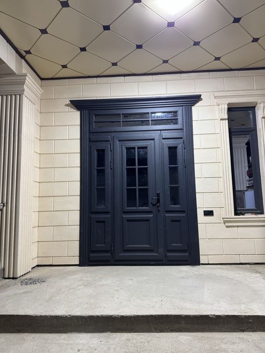 Установка двери железный