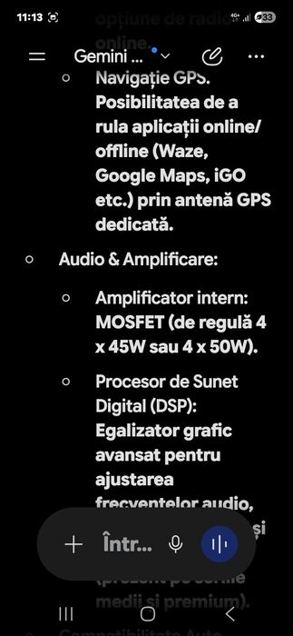Vand navigație opel