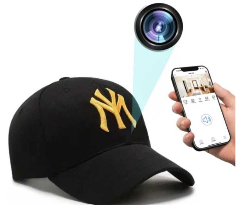 Sapca cu Camera Spion FULLHD sapca cu camera ascunsa