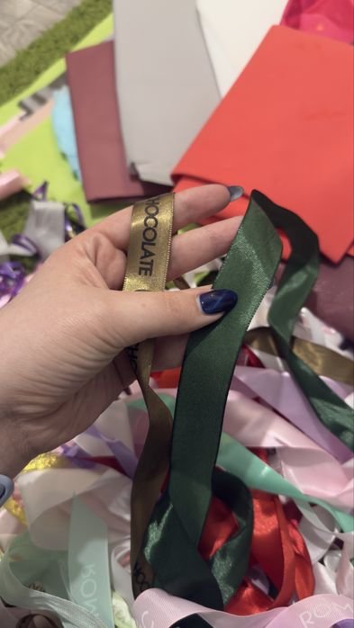 Упаковочная бумага и ленты