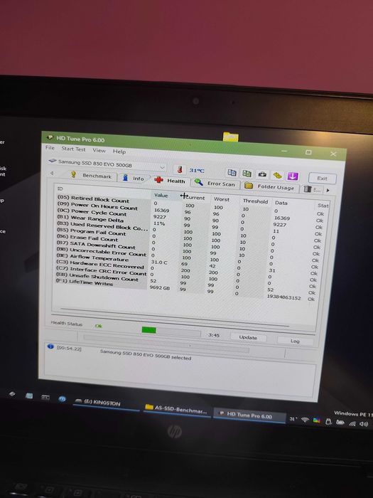 ssd Samsung 860 EVO 500gb 99%