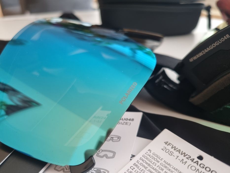 Vand ochelari schi 4F PRO, MAGNETIC, 2 LENTILE