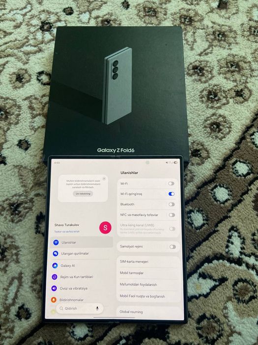 Samsung z fold 6